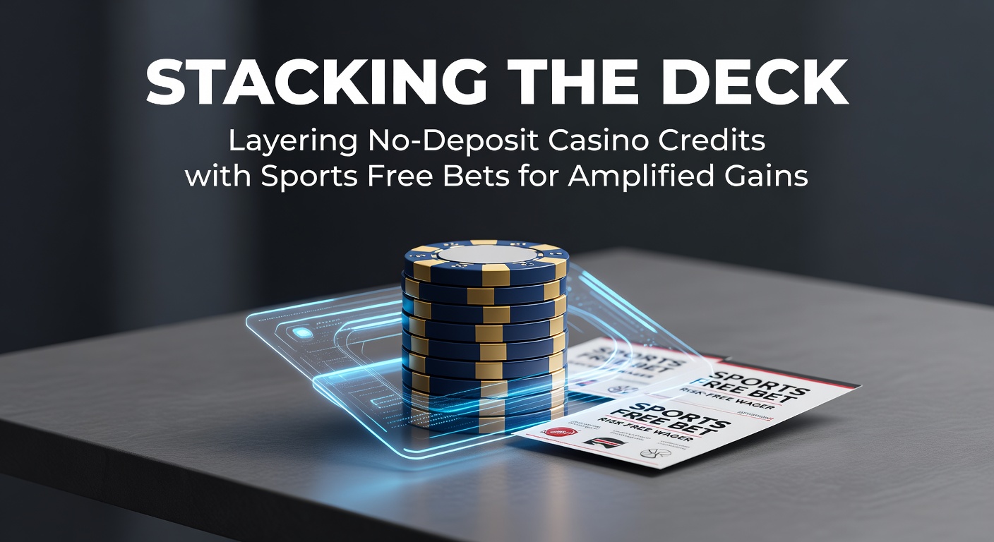 Grafik zeigt gestapelte Casino-Chips und Sportwetten-Tickets, die zu höheren Gewinnen führen