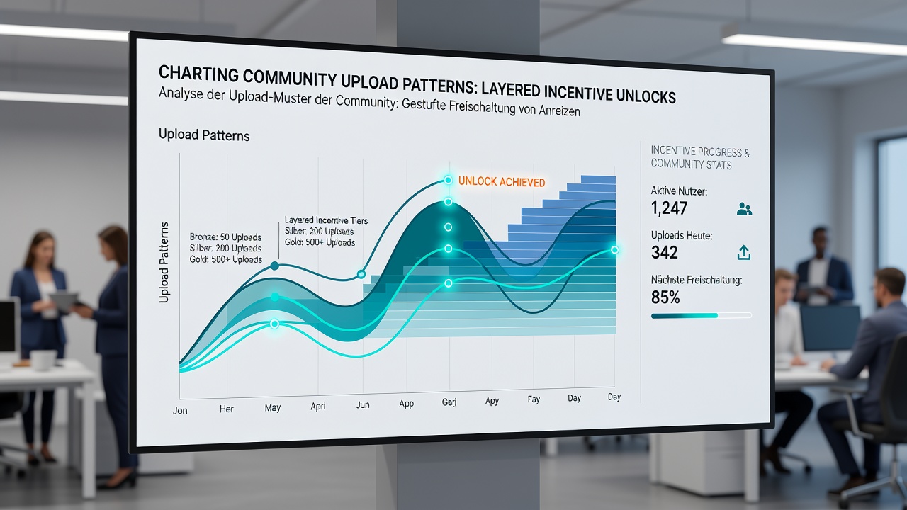 Darstellung gestaffelter Incentive-Modelle mit Beispielen aus Community-Uploads